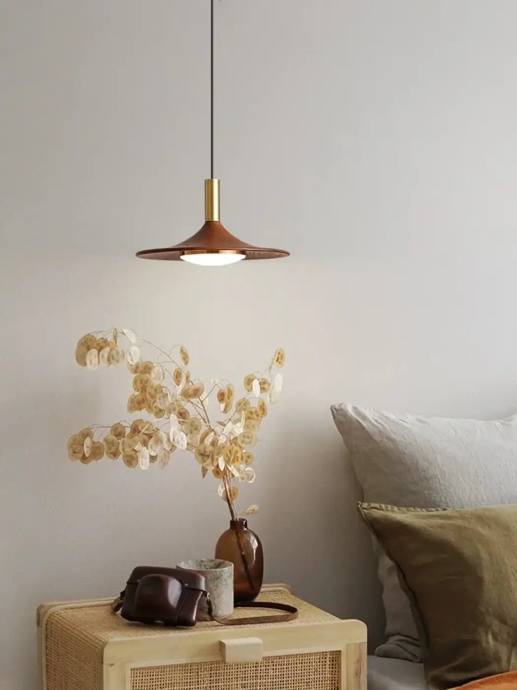 Lampa wisząca designerska nowoczesna metalowa | Brenicia