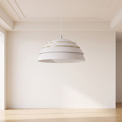 Lampa wisząca biała nowoczesna | Brenessa