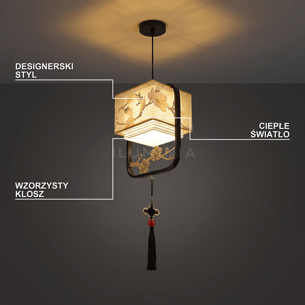 Lampa wisząca do przedpokoju | Mirandola