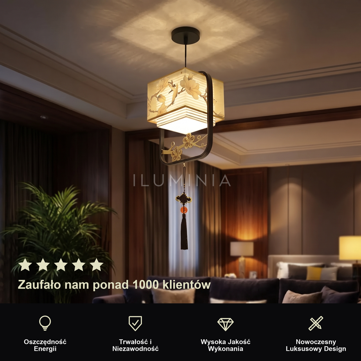 Lampa wisząca do przedpokoju | Mirandola