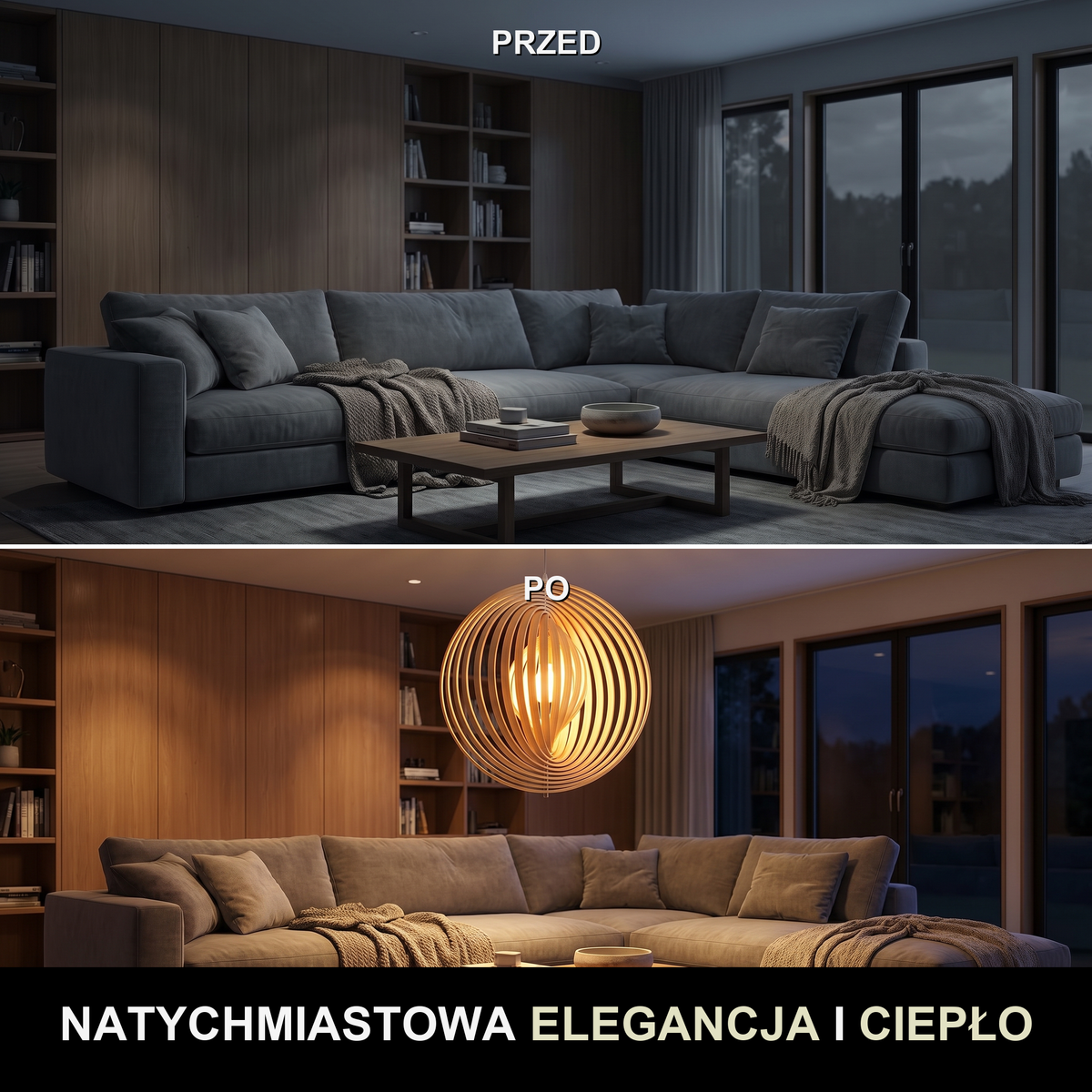 Lampa wisząca dobo | Leonalda