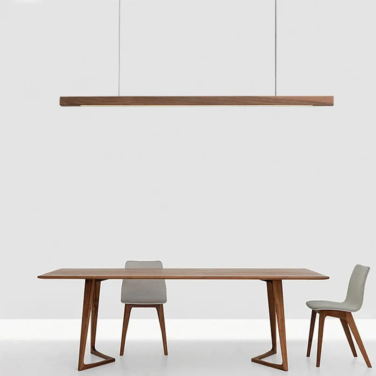 Lampa wisząca drewniana LED | Bonilla