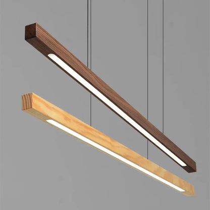 Lampa wisząca drewniana LED | Bonilla