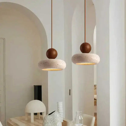 Lampa wisząca drewnopodobna | Tonduna