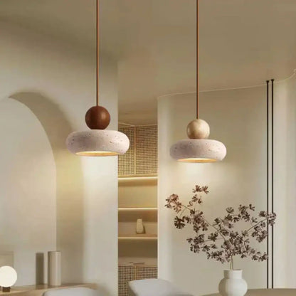 Lampa wisząca drewnopodobna | Tonduna
