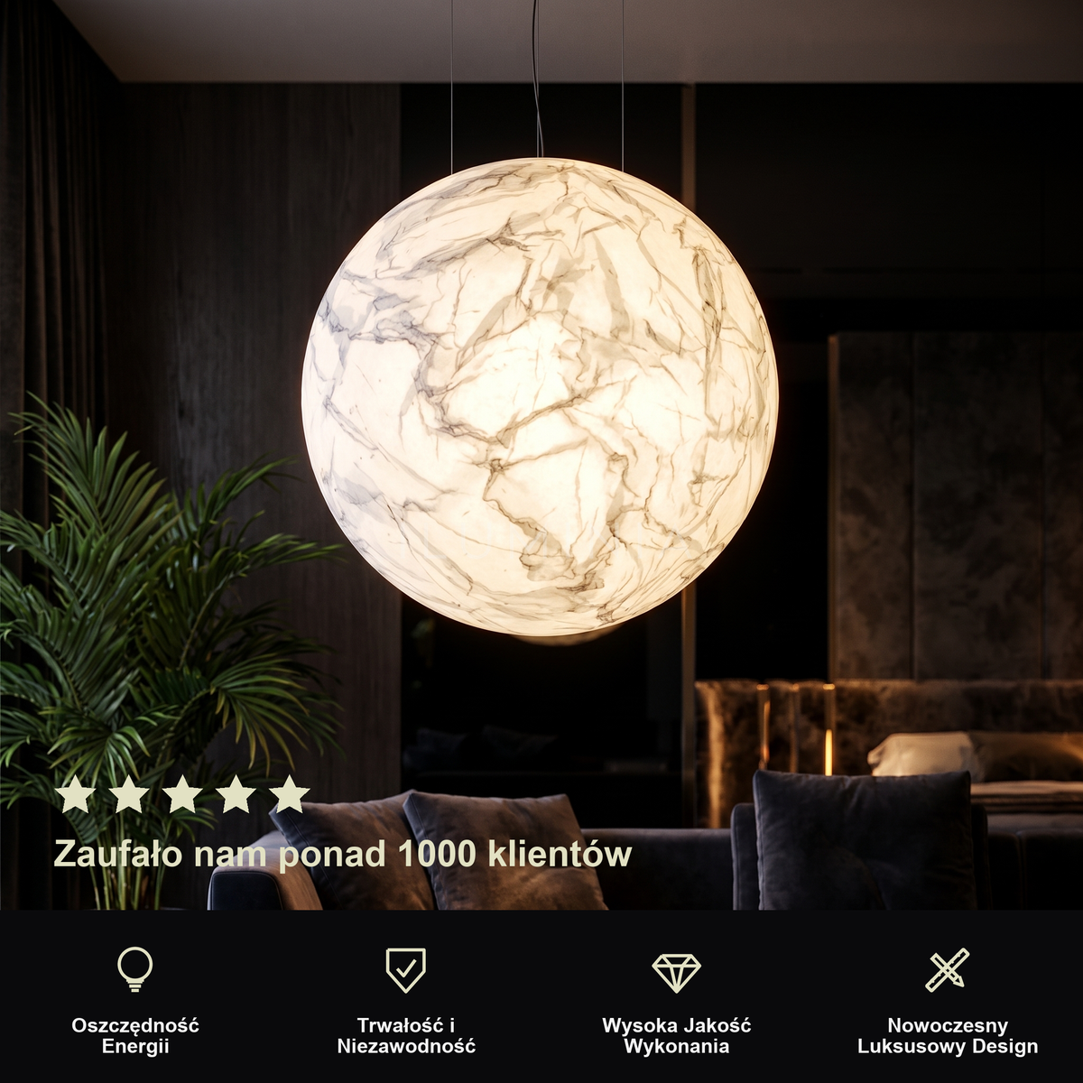 Lampa wisząca dziewczęca | Clarilda