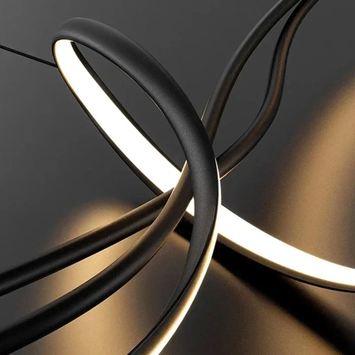 Lampa wisząca elegancka oryginalna falowana | Dorampa