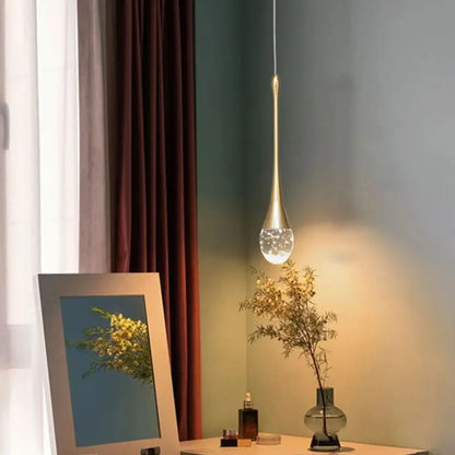 Lampa wisząca elegancka oryginalna złota | Vorurna