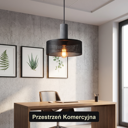 Lampa wisząca industrialna loft | Ambrella – przestrzeń komercyjna