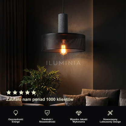 Lampa wisząca industrialna loft | Ambrella – prezentacja