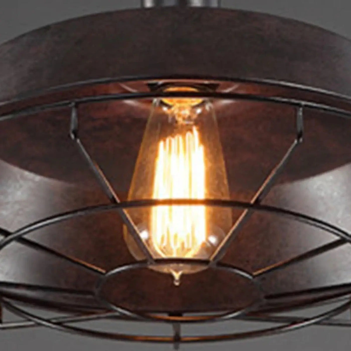 Lampa wisząca industrialna srebrna | Lucella