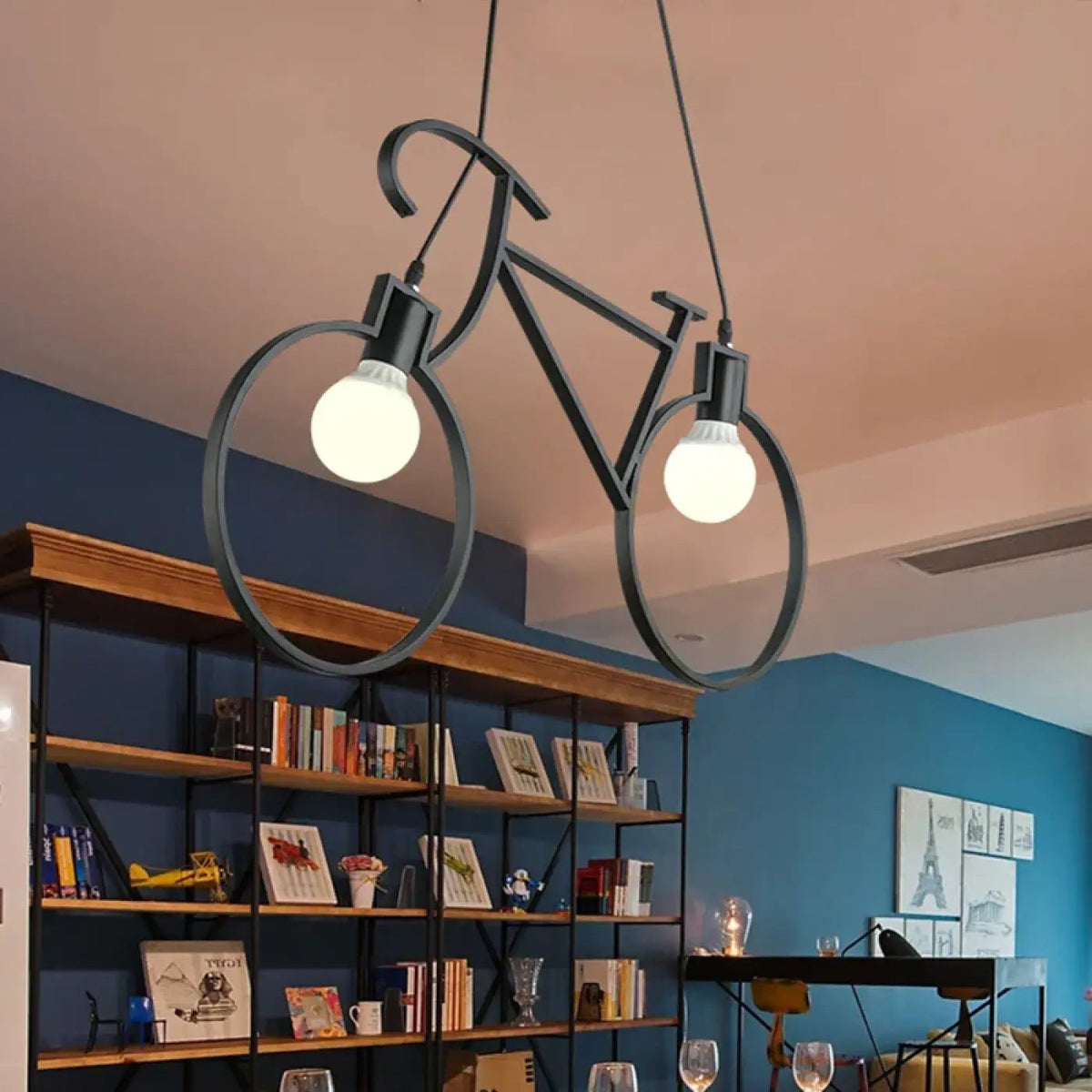 Lampa wisząca kloszem do dołu | Vintanta