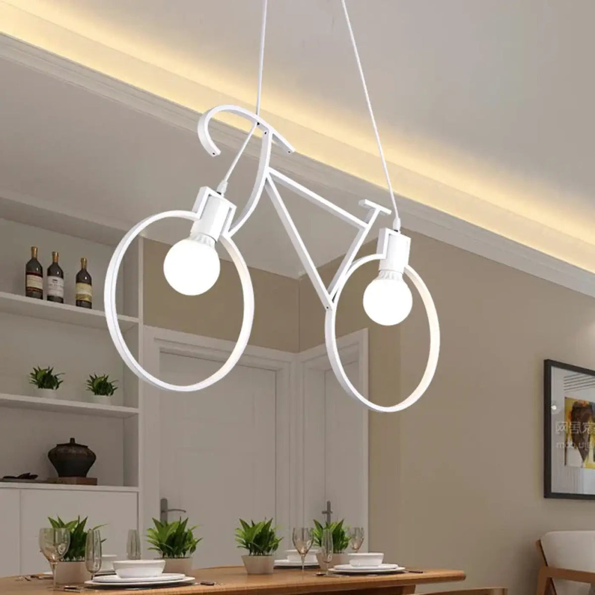Lampa wisząca kloszem do dołu | Vintanta