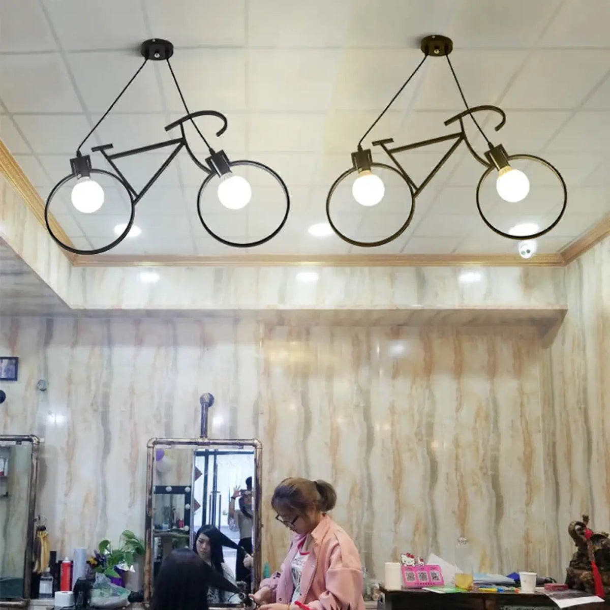 Lampa wisząca kloszem do dołu | Vintanta