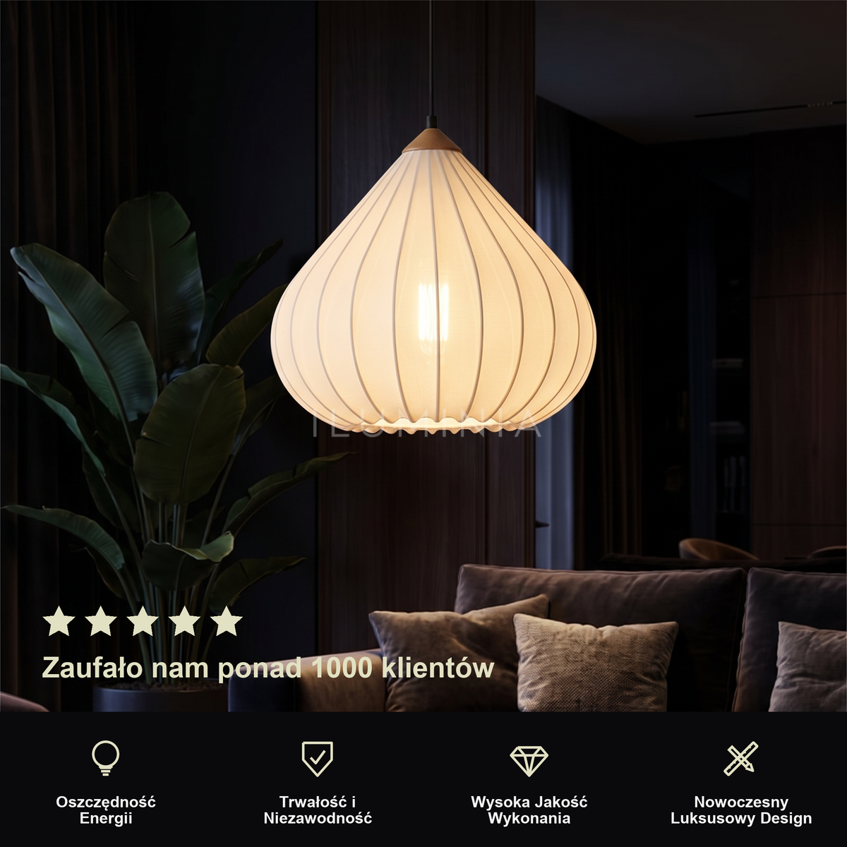 Lampa wisząca kolor | Lauricia