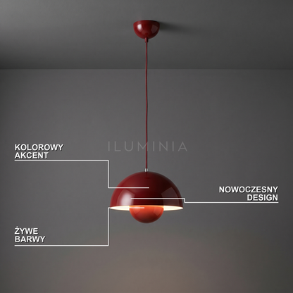 Lampa wisząca kolorowa | Zerlina – cechy i funkcje