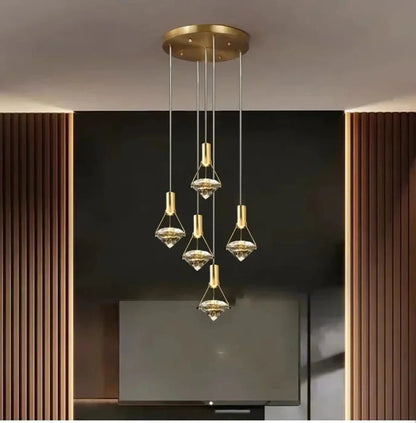 Lampa wisząca kryształ | Pralina