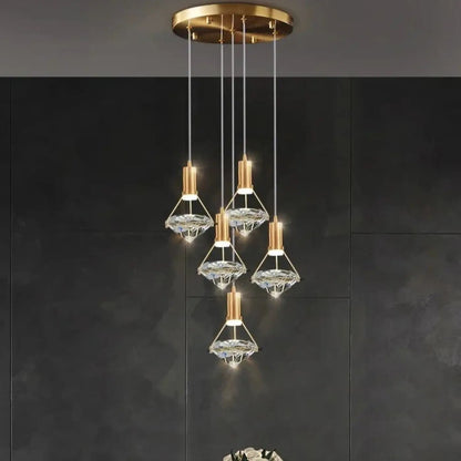 Lampa wisząca kryształ | Pralina