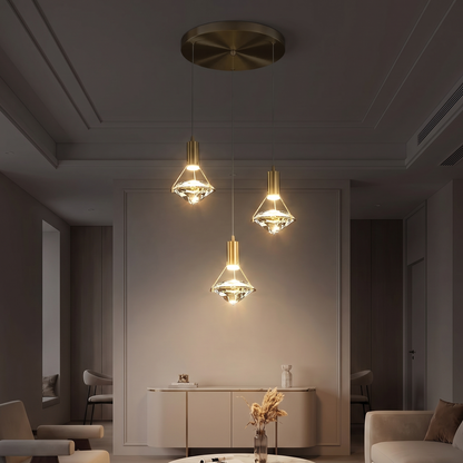 Lampa wisząca kryształ | Pralina