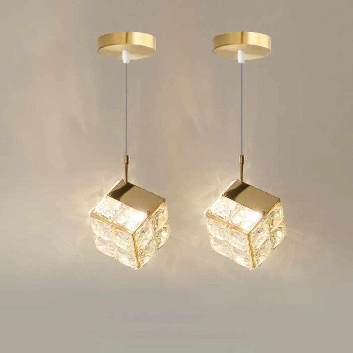 Lampa wisząca kryształki | Rovella