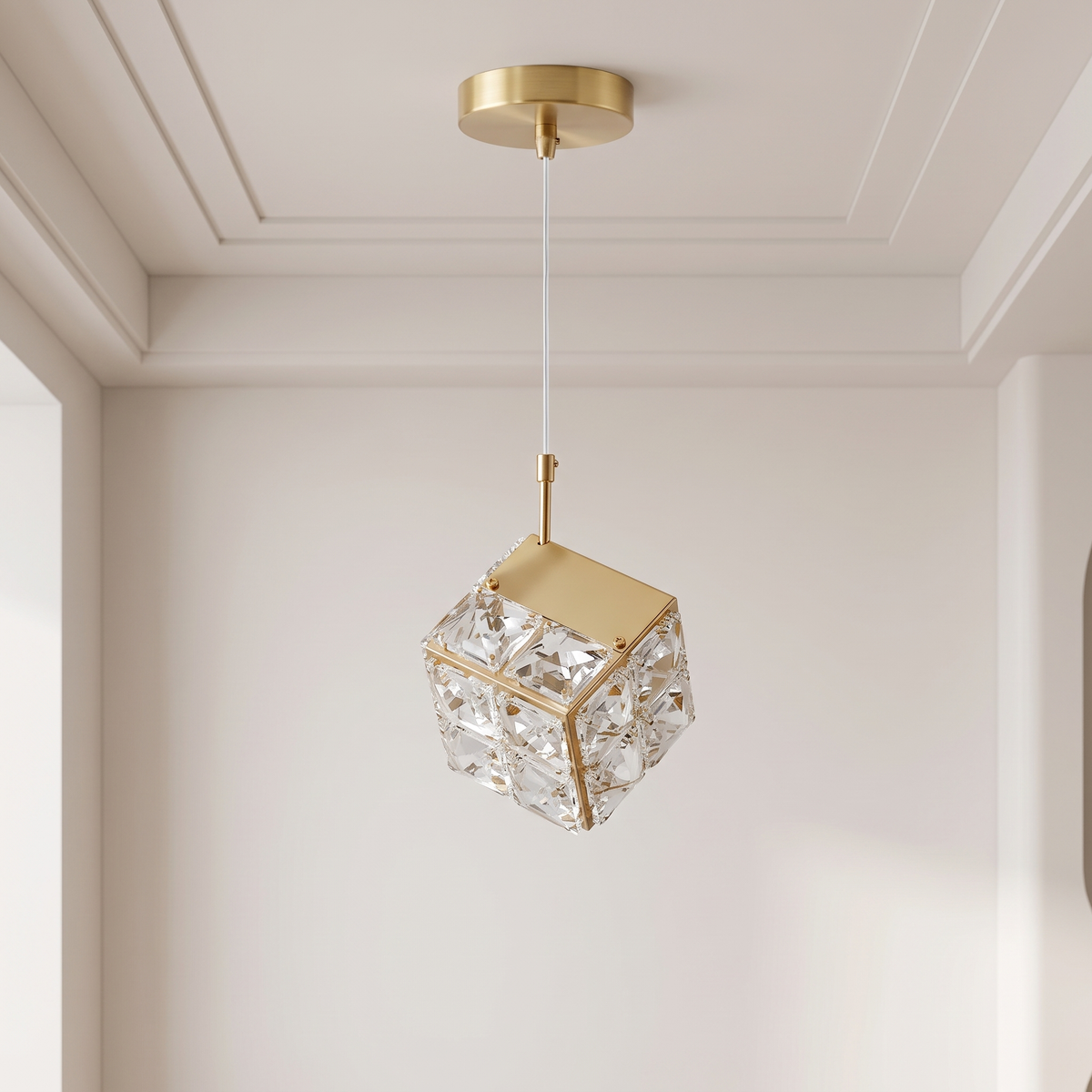 Lampa wisząca kryształki | Rovella