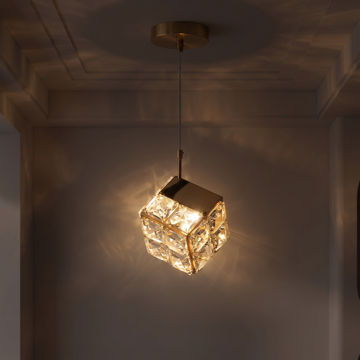 Lampa wisząca kryształki | Rovella