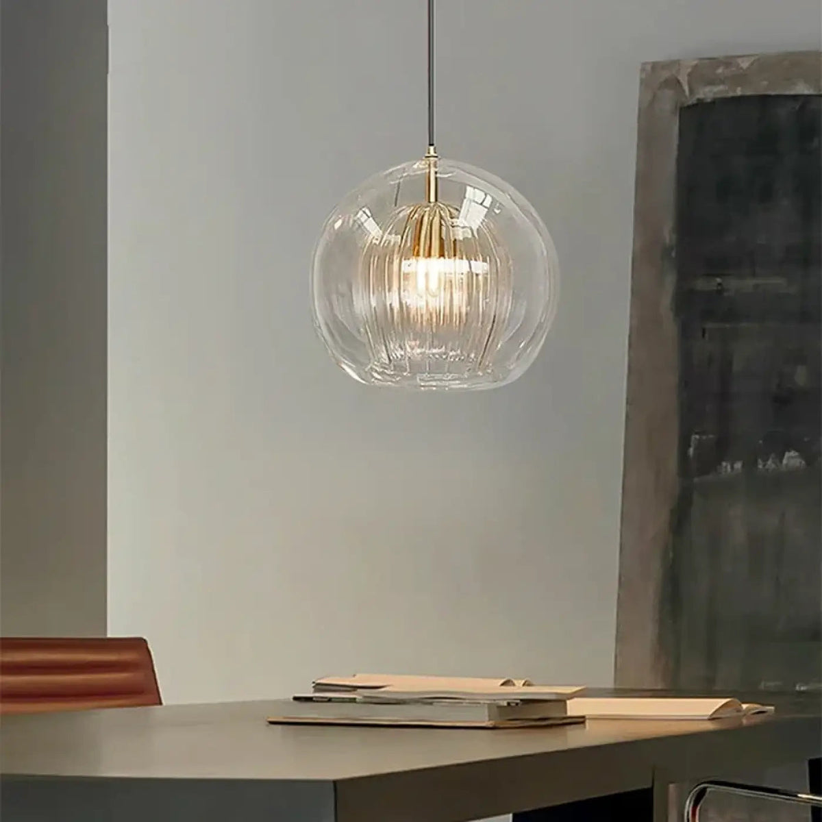 Lampa wisząca kryształowa kula | Santora