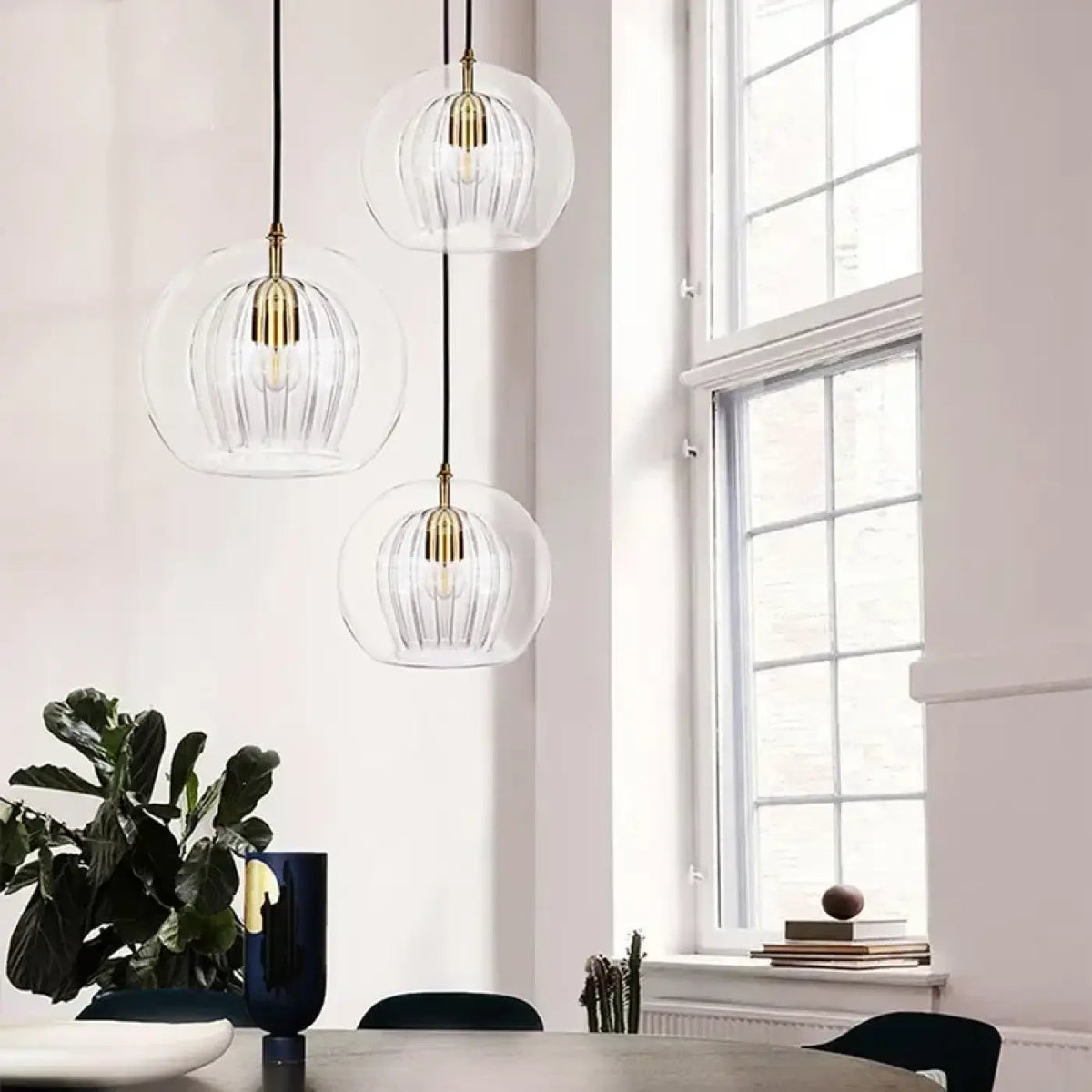 Lampa wisząca kryształowa kula | Santora