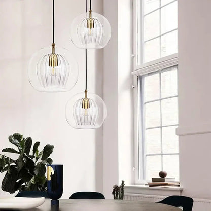 Lampa wisząca kryształowa kula | Santora