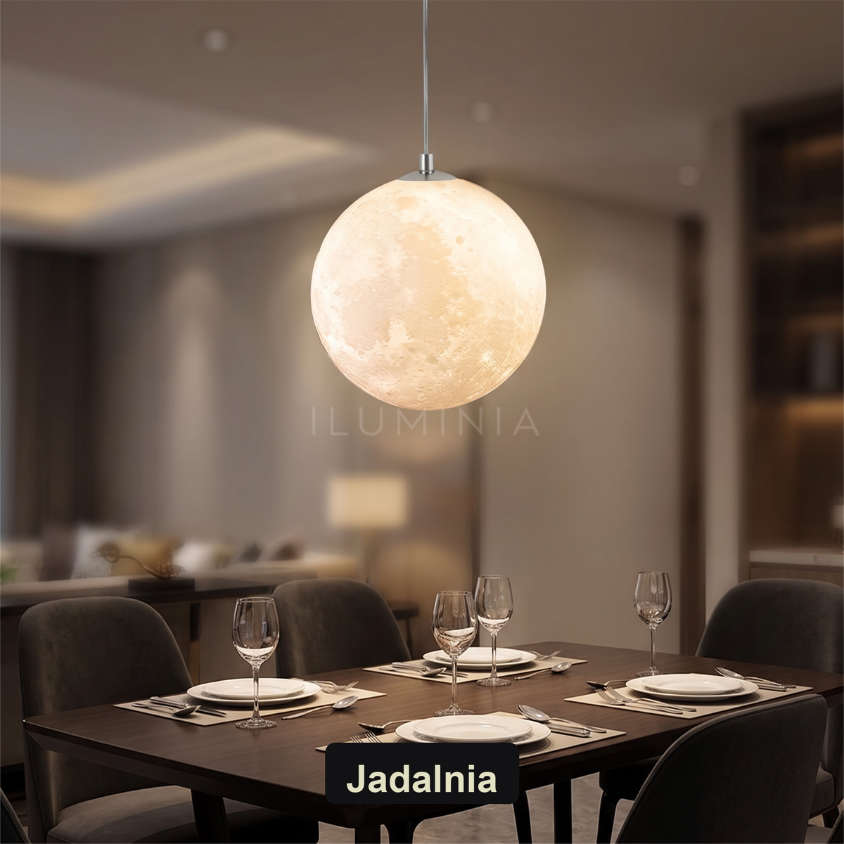Lampa wisząca księżyc | Arnella