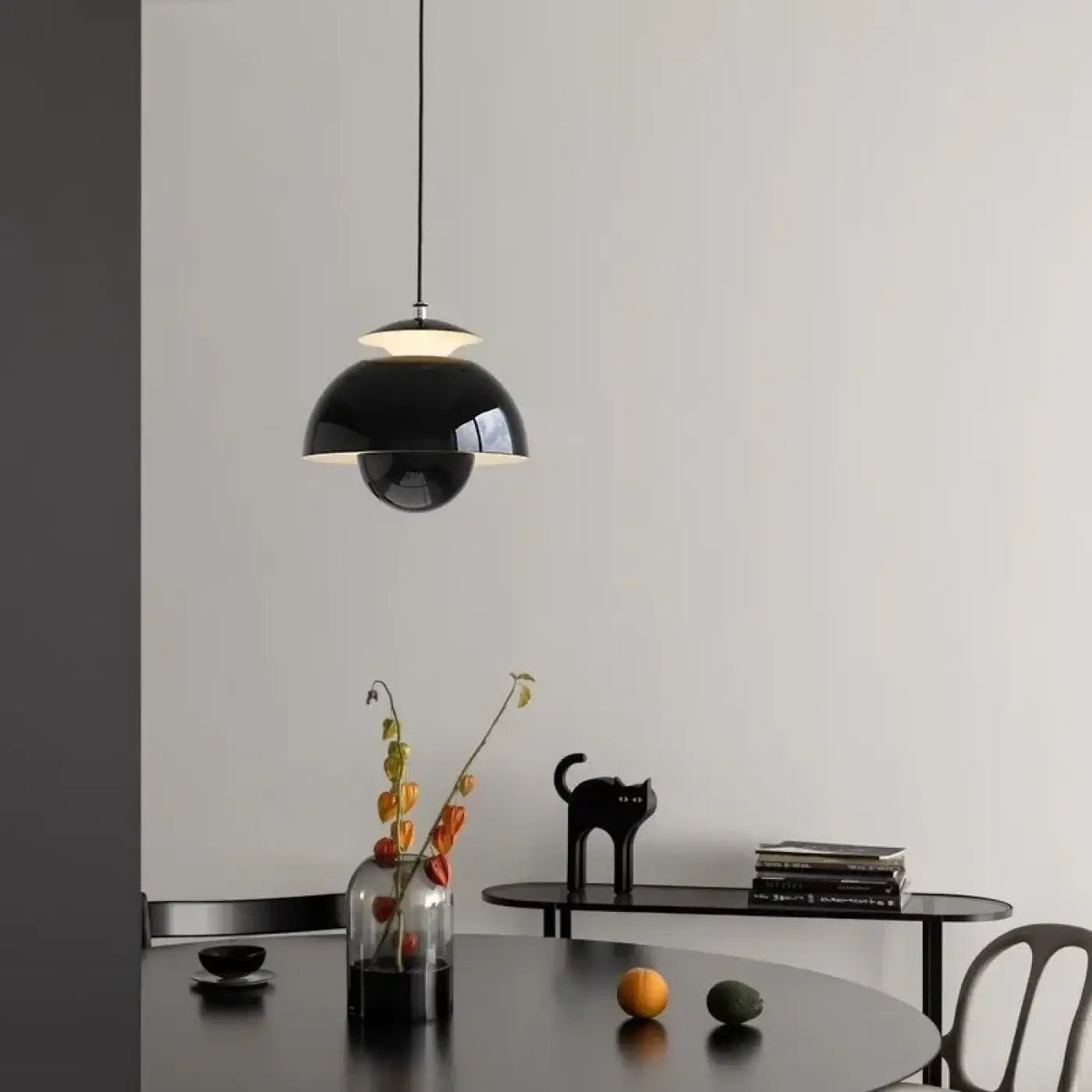 Lampa wisząca kula mleczna | Rusante