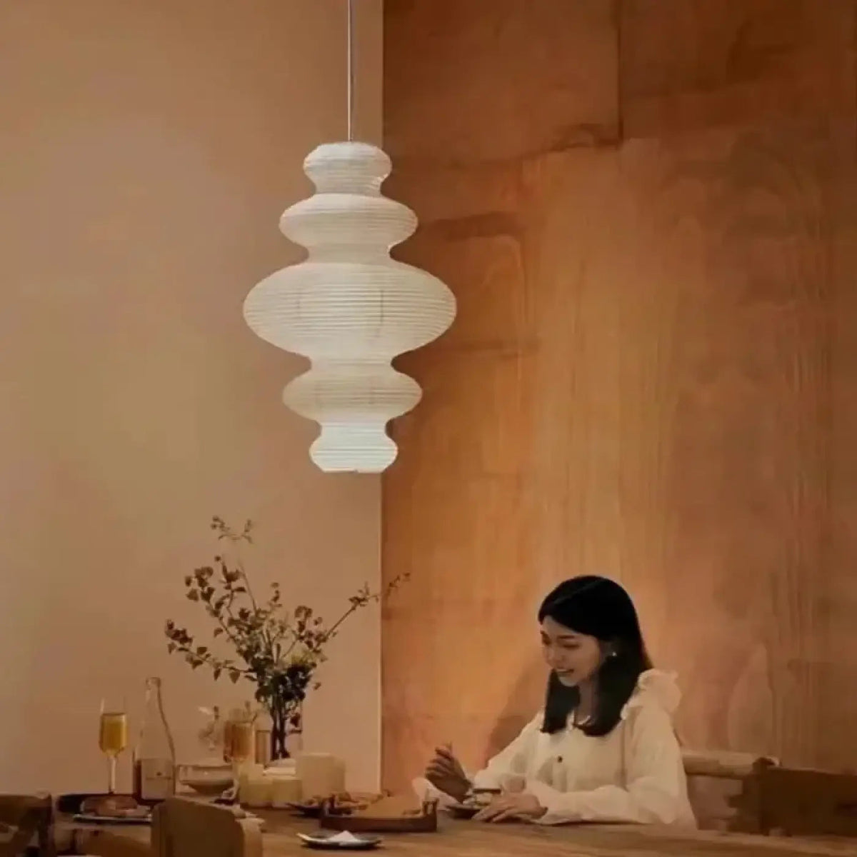 Lampa wisząca kula papierowa | Lucicia