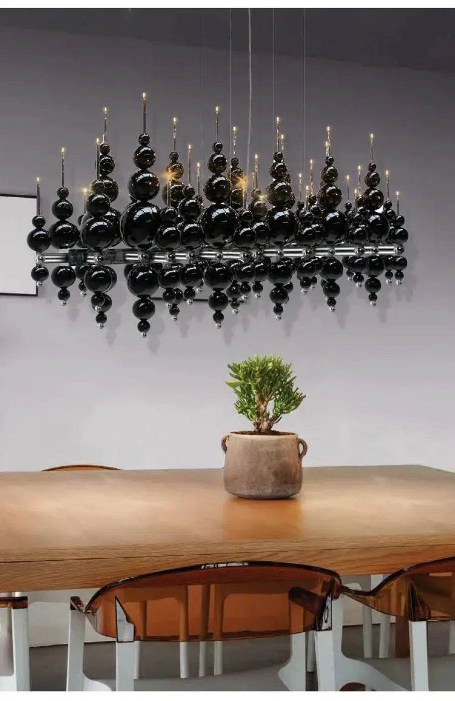 Lampa wisząca kula przezroczysta | Ramalda