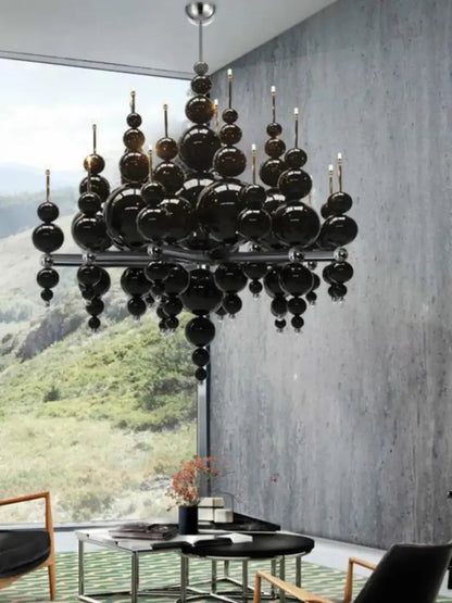 Lampa wisząca kula przezroczysta | Ramalda