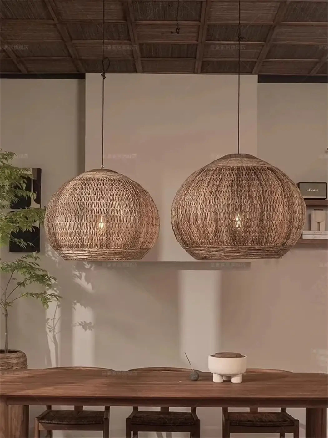 Lampa wisząca kula szara | Castola