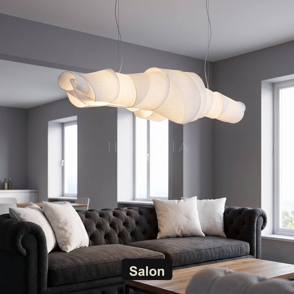 Lampa wisząca łazienkowa | Priscena