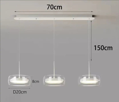 Lampa wisząca LED do łazienki | Lambenza