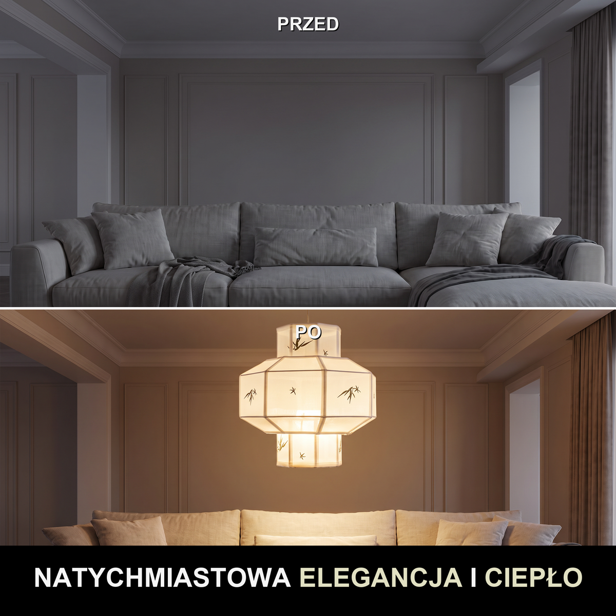 Lampa wisząca listwa LED | Pericia