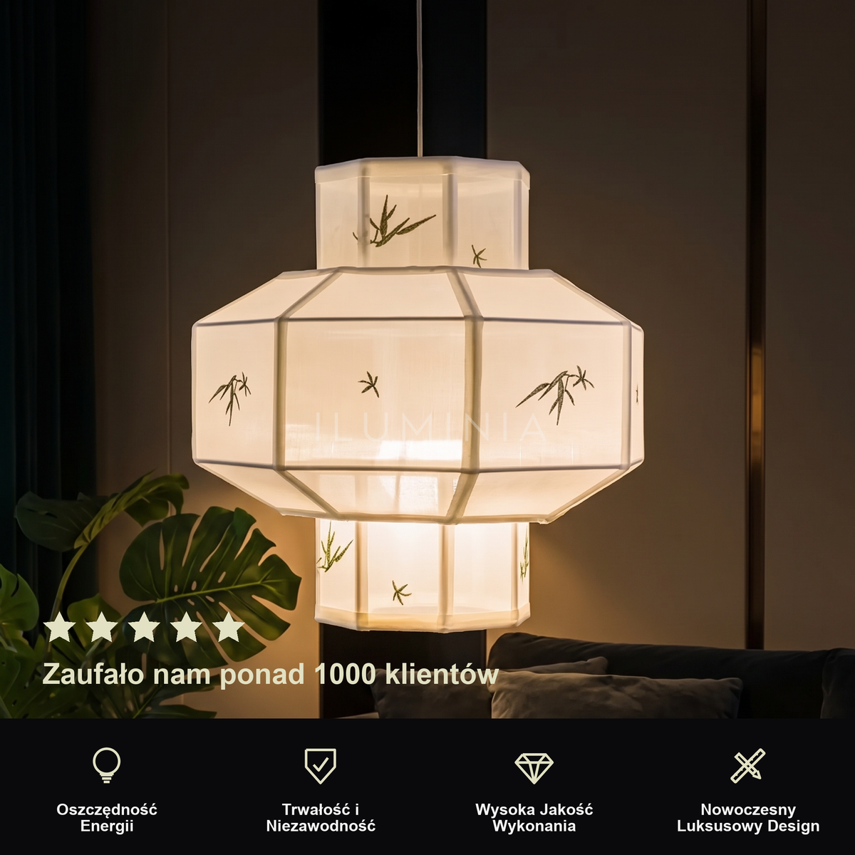 Lampa wisząca listwa LED | Pericia