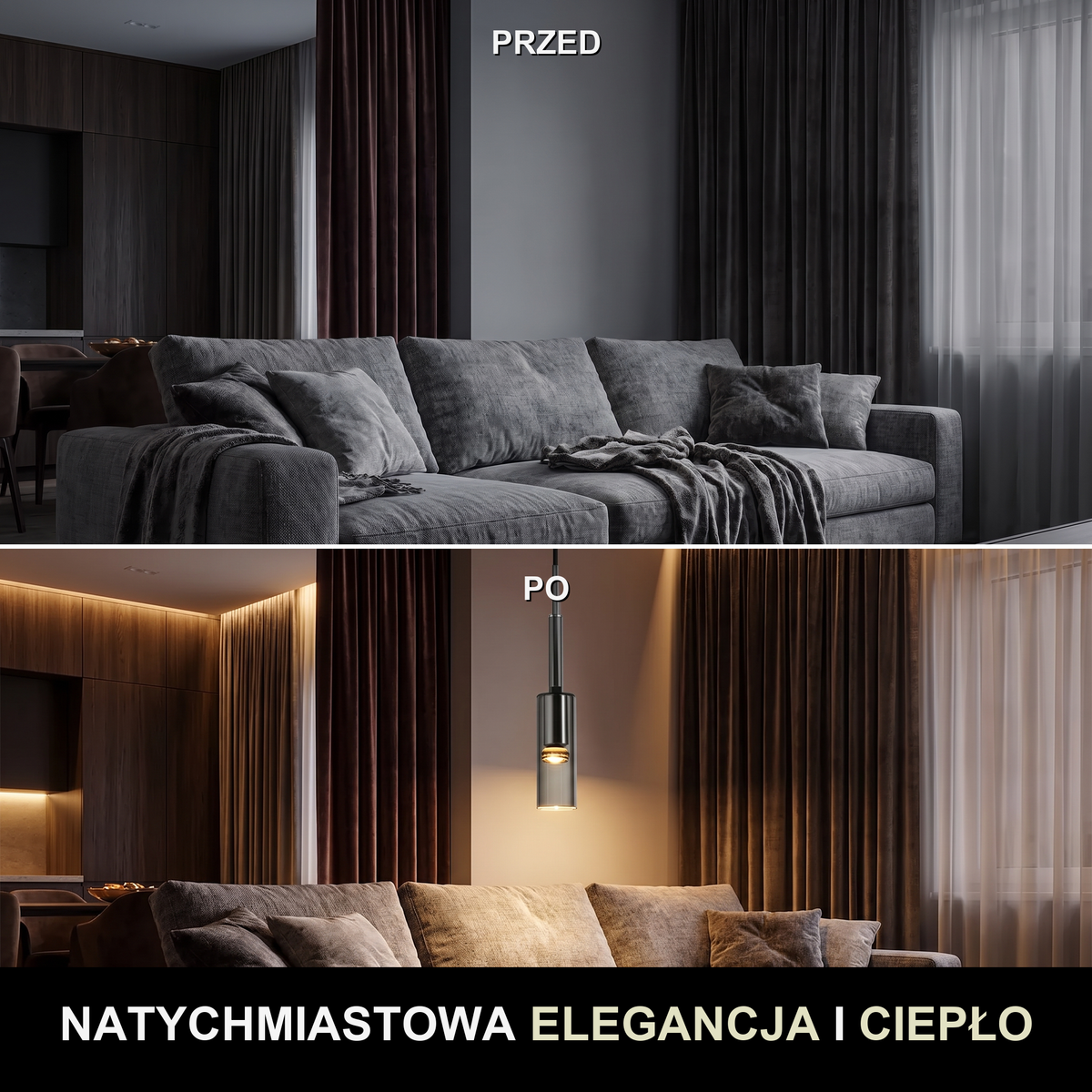 Lampa wisząca longis | Castelle