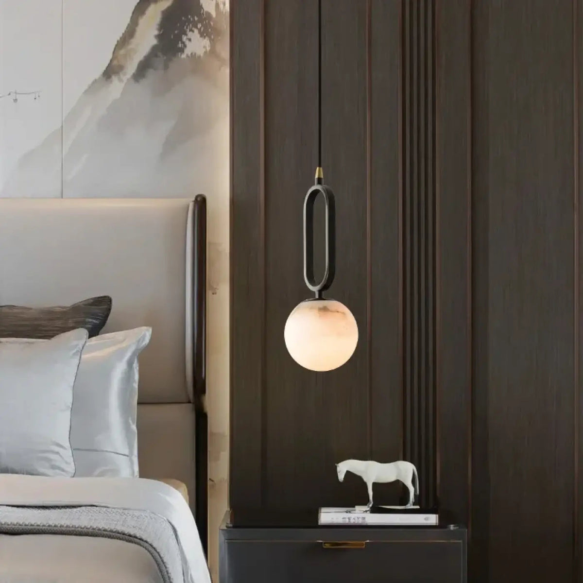Lampa wisząca marmur | Mottella