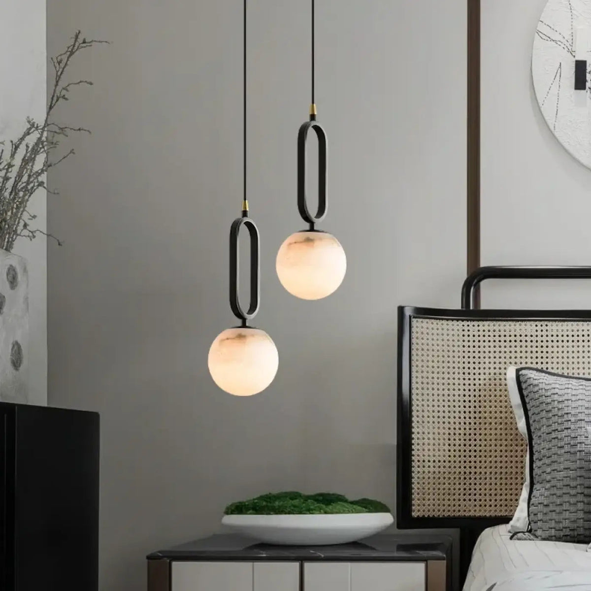 Lampa wisząca marmur | Mottella