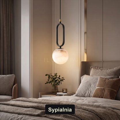 Lampa wisząca marmur | Mottella