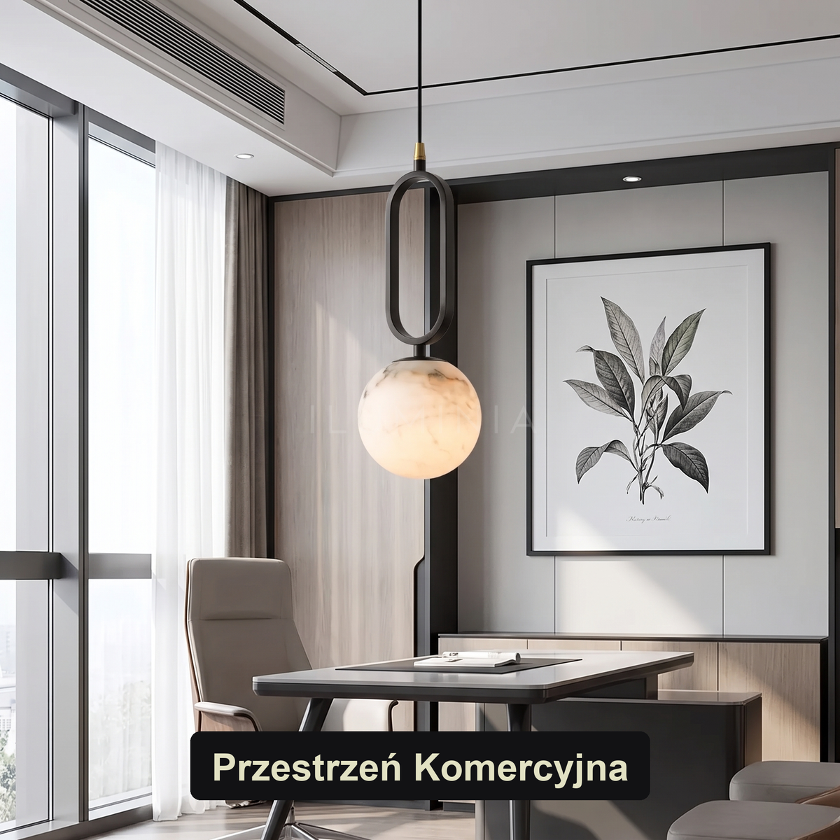 Lampa wisząca marmur | Mottella