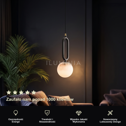 Lampa wisząca marmur | Mottella