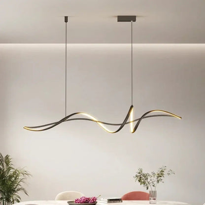 Lampa wisząca metalowa czarna | Venessa