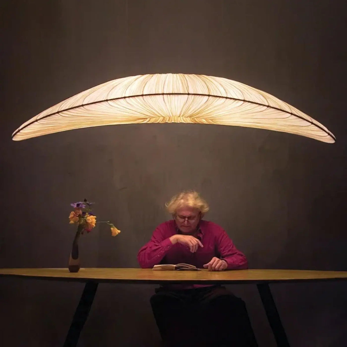 Lampa wisząca metalowa do biura | Perilla