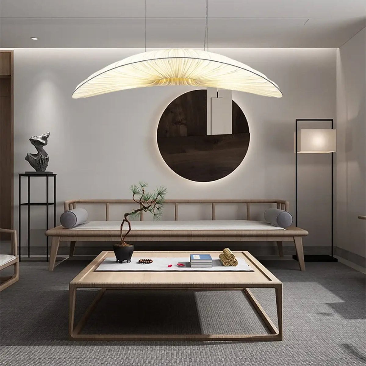 Lampa wisząca metalowa do biura | Perilla