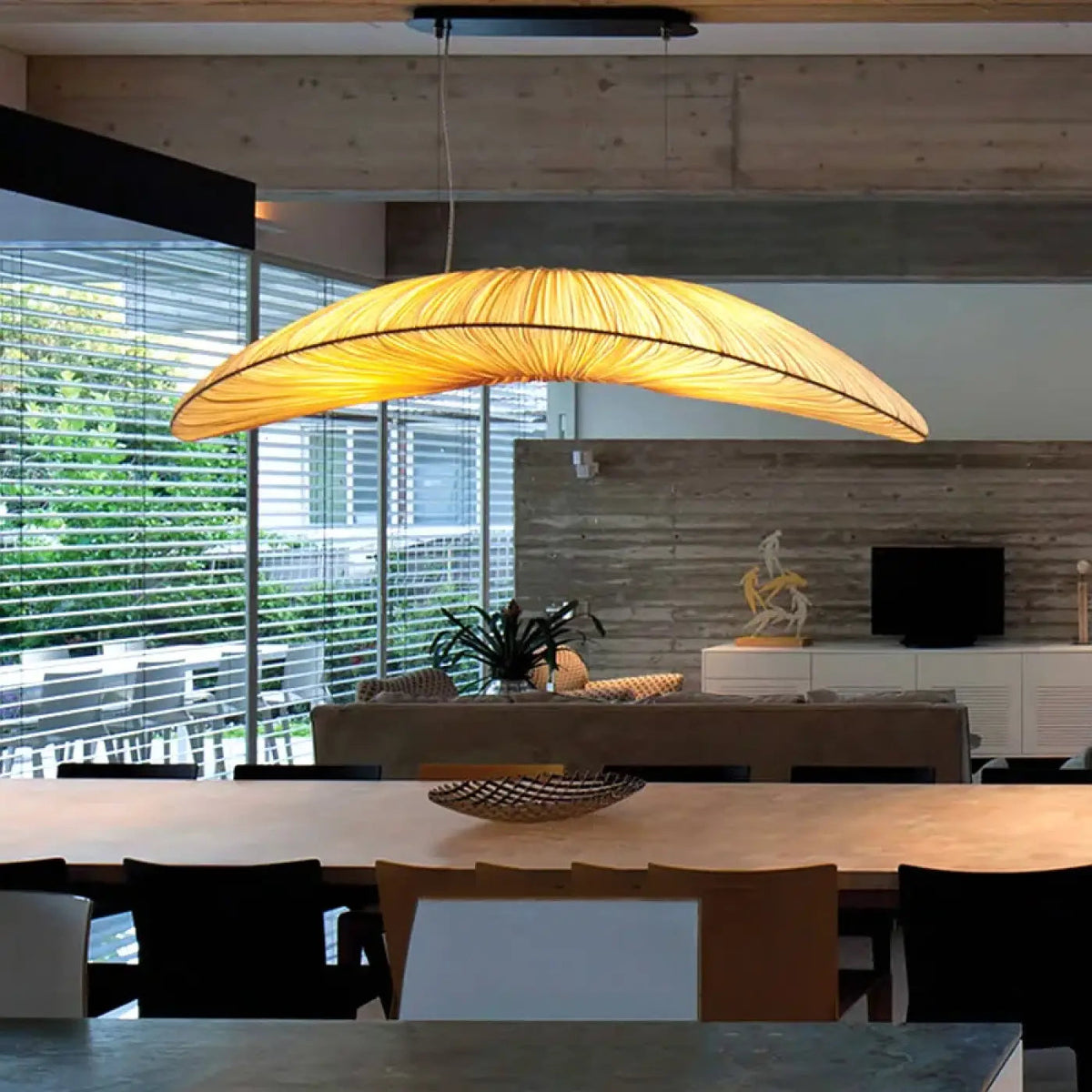 Lampa wisząca metalowa do biura | Perilla