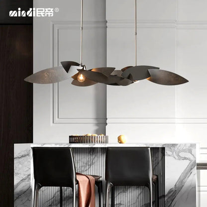 Lampa wisząca metalowa złota | Danara